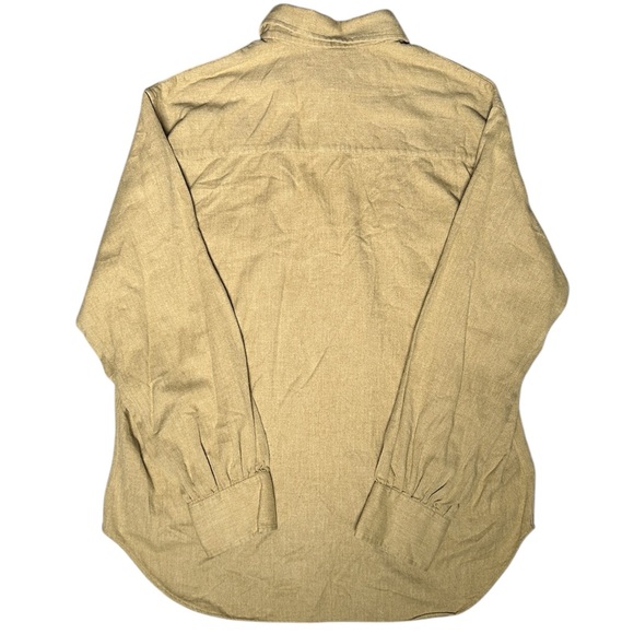 Turnbull & Asser England Herringbone Weave Custom Made Premium Dress Shirt SzXL - Picture 3 of 10